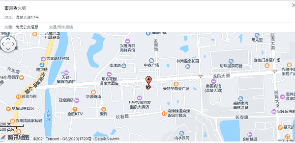 店铺地图