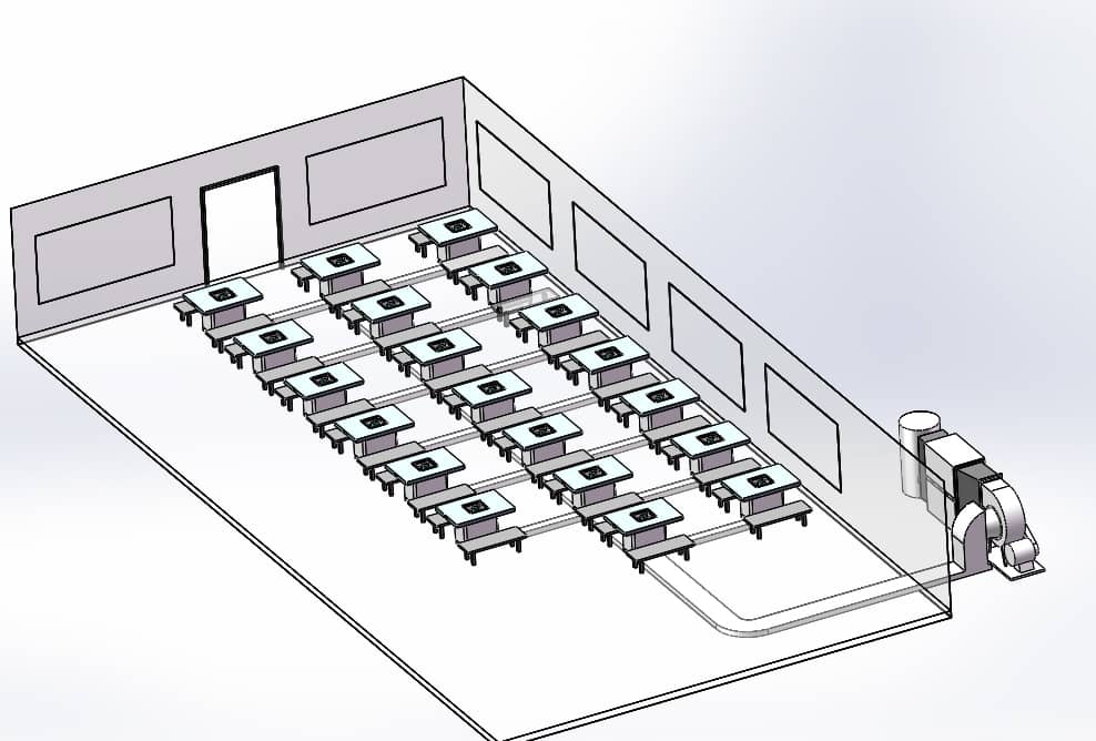 一站式火锅店无烟净化系统(图3)