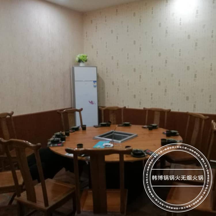 南通德庄火锅店（青年西路店）无烟火锅桌案例(图7)