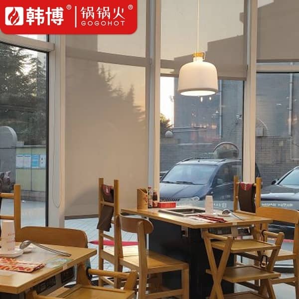 济南袁记串串香(齐源店)无烟火锅桌案例(图4)