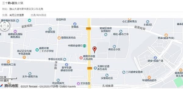 门店地址地图